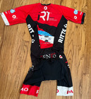 Pactimo Irt Racing Team Men s Padded Cycling Suit Size Small Skinsuit Usa