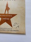 Lin Manuel Miranda Signed Hamilton 10 Shots Vinyl Lp Broadway Play Album Bas