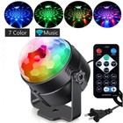 Mini Rgb Portable Led Stage Laser Light Dj Ktv Projector Disco Party Strobe Lamp