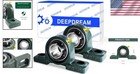 Durable 2  Pillow Block Bearing 2pcs Ucp-210-32 Iron Self-aligning Machine