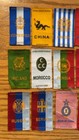 Egyptienne Luxury Cigarette Tobacco Silk Lot   Country Flag Nation Coat Of Arm