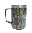 Ll Bean Insulated Stainless Steel Travel Coffee Mug Camo Green 16 Oz No Lid