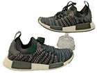 Adidas Nmd R1 Stealth Core Black Primeknit Grey Pink Stlt B37636 Size Women 5
