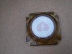 Vintage Las Vegas Nevada Del Webb s Sahara Hotel Casino Amber Glass Ashtray