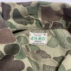 Vintage 50s 60s Kamo Duck Frogskin Hunting Chore Jacket Medium Camo Beogam