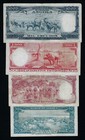 Portugal Angola Set 50   100   500  1000  Escudos 1962 P-93 P-94 P-95 P-96