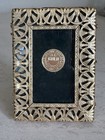 Elias 18 Kt Gold Electroplated Silver  Pewter  Photo Frame