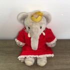 Babar The Elephant Plush Queen Celeste Stuffed Animal Eden Toys 1977 Vintage 14 