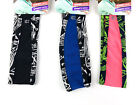 3-pk Scunci Sporty Mesh Headwrap Hair Wrap Comfy Pink Blue Black Style 2047-a