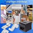 Netumscan Usb Pos Receipt Printer  80mm Thermal Receipt Printer With Auto Cutter