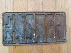 Vintage 1914 Illinois License Plate Slotted