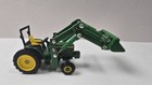 John Deere Tractor  Working Front End Loader  Diecast  Ertl  Farm Toy