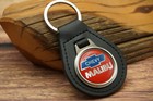 New Rare Vintage 1970s Chevy Malibu Leather Key Chain Ring Fob Nos