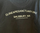 Guinea Pig Sanctuary Swag Black T-shirt Size 3xl Easter Bunny 100  Cotton Piggie