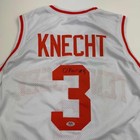 Autographed signed Dalton Knecht Tennessee White Basketball Jersey Psa Coa