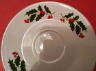 Alco Industries Christmas Saucers   Set Of 4
