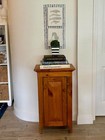 Antique Primitive Pine Chimney Cabinet Jelly Cupboard - Turn Of Century Local Pu