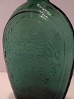 Vintage  a Little More Grape Capt  Bragg   liberty Union 1865  Pint Flask Bottle