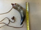 Vintage Large Viking Drinking Horn Beer Mug Tankard Norse Medieval Style