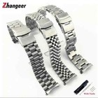 20 22mm Stainless Steel Watch Band Strap Bracelet For Seiko Skx007 Skx009 Skx011