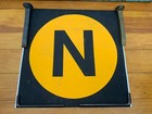 R27 30 1984 Nycta Ny Nyc Subway Roll Sign N Line Brooklyn Broadway Herald Square