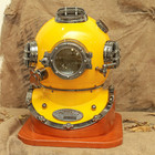 Antique Style Deep Sea Diver Helmet     Full Size Nautical Maritime Home Decor