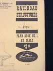 Kemtron Railroad Structures Plan Book 1 By Armitage Ho X600 Model Railroad  read