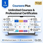 Coursera Plus   12 Months Subscription   Unlimited Courses   Certificates