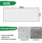 Plant Covers Freeze Protection Floating Row Cover Plant Cover For Frost 10x100