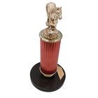 1968 Quarter Horse Trophy Vintage Cowboy Collectible Statue Rodeo Equestrian 