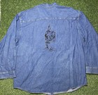 Vintage Fantasia Disney Catalog Chambray Shirt Size Xl