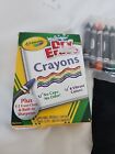 Crayola Washable Dry-erase Crayons Classic Erase Cloth 8 pkg Age 3 