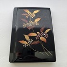 Vintage Black Lacquer Address Book Japan Telephone Directory New Phone Book