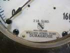 Antique Ashcroft Brass bronze Gauge