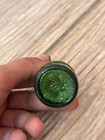Vintage Small Green Glass Jar Whitall Tatum   Co  Apothecary   Ink Bottle