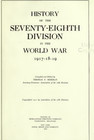 Wwi Us Army 78th Infantry Division Campaign Battle With Roster     Awards Book