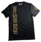 Reebok Ufc Conor Mcgregor Fight Shirt Men   s Xs Black Gold Speedwick New