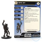 Star Wars Miniatures Bounty Hunters 28 60 Defel Spy W  Card Combo Ship