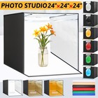 16 -24  Led Photo Studio Light Box Portable Folding Photography Shooting Tent