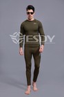 Esdy Thermal Underwear Set For Men Long Johns Soft Fast Dry Top   Bottom Fleece 