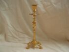 Pair Of Antique French Gilt Bronze Candle Holders neoclassical Style 19th 