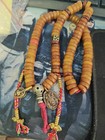 Tibetan Yak Bone 108 Beads Mala Retro Cultural Play Prayer Bead Bracelet