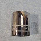 Vintage Snap On Tools 1 2  Chrome Socket Tumbler Whiskey Glasses Fs-161 Set Of 2