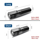 10000 Lumen Mini Powerful Led Flashlight Xhp50 Built In Battery 3 Modes Usb Rec 