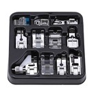 Machine Foot Domestic Sewing Machine Foot Feet Snap On For Brother Singer Set D