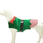 Fashion Christmas Clothes Green Elf Pet Dog Christmas Costume   Pet Clothing