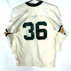 Vintage 1970s Edmonton Eskimos Football Jersey Xl Wilson  36 White Cfl