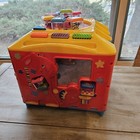 Vintage Fisher-price Incrediblock Activity Center Cube With 44 Peek A Blocks