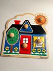 2 Melissa   Doug Wooden Puzzles- Farm Sound Puzzle   Jumbo Knob Puzzle