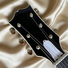 Blue Burst Acoustic Electric Guitar Hummingbird Bubble Texture Back side W big